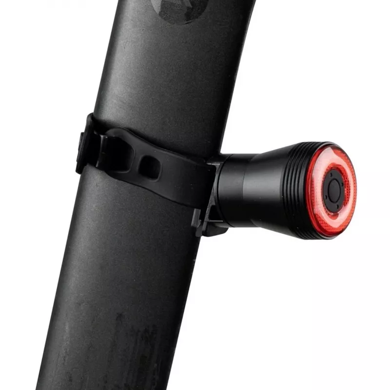 Rockbros Q5 black rear bicycle light with intelligent STOP system