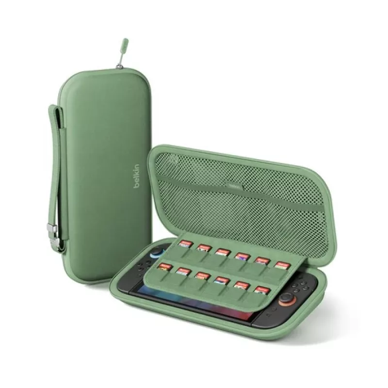 Gaming bag Belkin ENA002HQSE for console, pistachio color, protective carry case