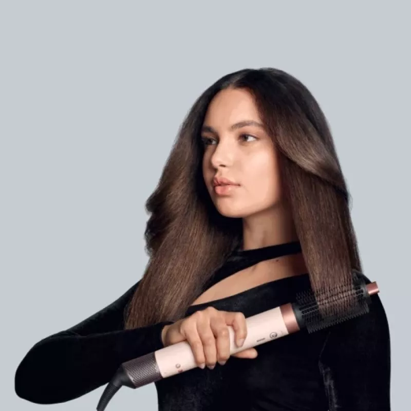 Airwrap Co-anda2x Straight + Wavy , Multistyler creme/roségold, Bluetooth, 1.700 Watt