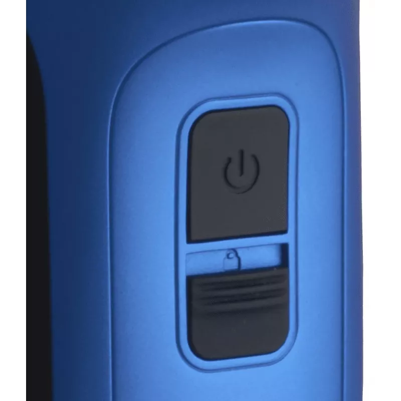 Blaupunkt MSR401 Herrenrasierapparat Rotationstrasierer Trimmer Black - Blue (MSR401)