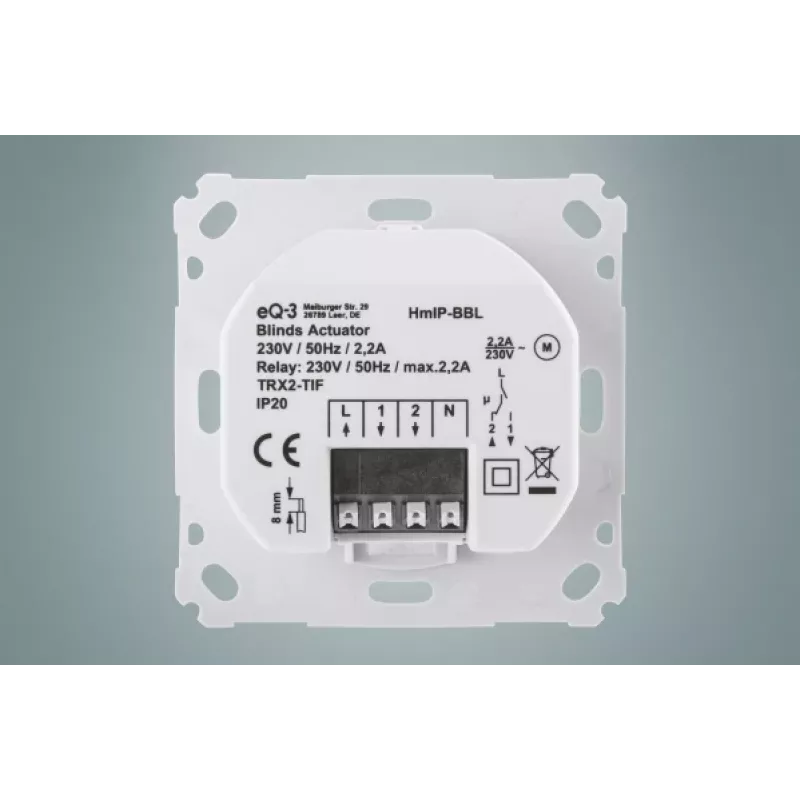 EQ3-AG HmIP-BBL electronic wireless White roller shutter/blind accessory (151333A0)