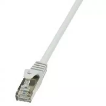 Logilink - Patch-Cable - RJ-45 (M) - RJ-45 (M) - 7.5 m - Foiled Unshielded Twisted Pair (F/UTP) - CAT 5e - Grey (CP1082S)