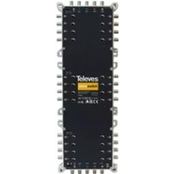 Multiswitch Televes MS524C — 5 in 24 inputs multiswitch for satellite and terrestrial distribution