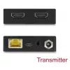 AV transmitter & receiver set DELOCK 65955 — Cat6/Cat6a HDMI extender, up to 3840×2160, wired, Micro-USB B power