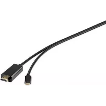 Renkforce RF-4535910 USB-graphics adapter 3840 x 2160 Pixel Black (RF-4535910)