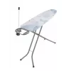 Full-size ironing board VILEDA Bravo Plus 143032 — adjustable height 80–97 cm, board 380×1200 mm, steel mesh top