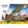 Construction Set Cobi Blocks Nieuport 17 C.1 277 pcs — Model Aircraft Kit, Collectible Brick Set