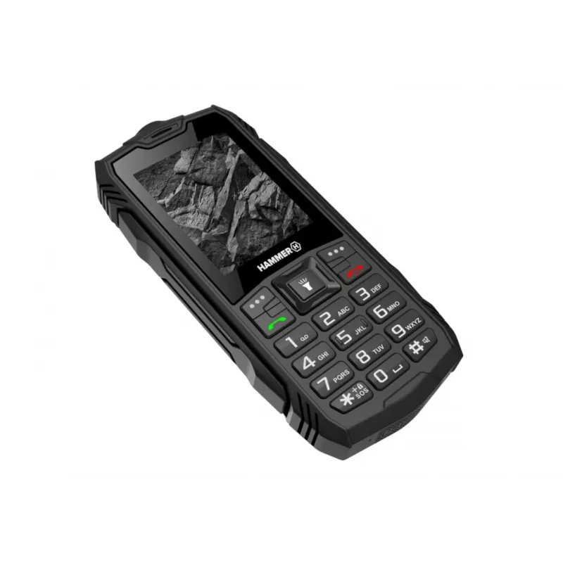 Mobile phone MyPhone Hammer Rock Dual Black, 5.5 inch