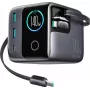 Power adapter Joyroom JR-TRD01 GaN 140W with 5 ports and dual retractable cables
