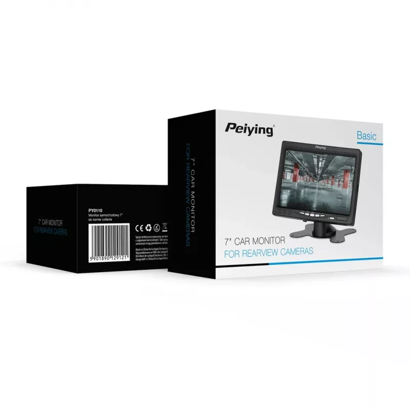 Peiying car monitor for rear view camera 7 PY0110