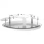 Ceiling mount ALLNET adjustable bracket for ALL-CAM2495-LVEFN camera, tilt and swivel compatible