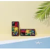 Protective phone case iKins for Samsung Galaxy Note 20 with red cat & fish design
