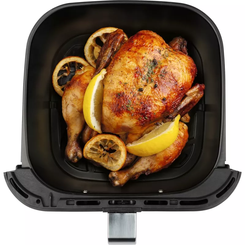 ProfiCook PC-FR 1269 H hot air fryer, 8 L, 1800 W, 80-200 °C, stainless steel/black