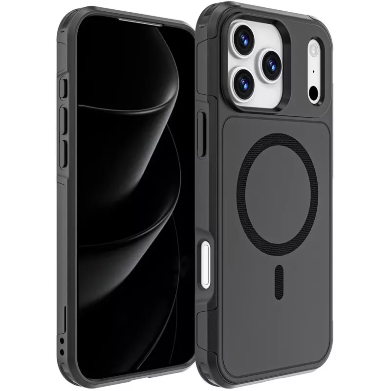 Border Case 4smarts Defend iPhone 17 Pro Max Black 17.5 cm