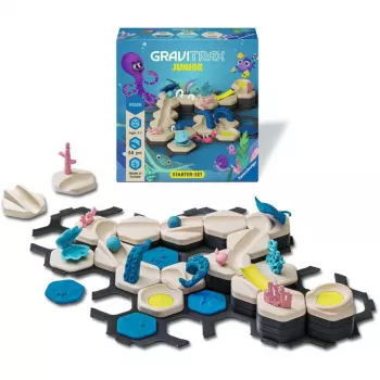 Marble run construction set Ravensburger GraviTrax Junior Starter Set S Desert track, model 24585
