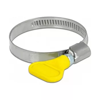 Butterfly Clamp DeLOCK 400 SS 32 - 50 mm 5 pieces yellow
