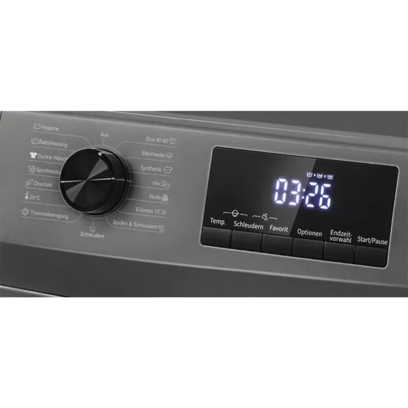 Front-load washing machine BOMANN WA 7175 — 7 kg, 1400 RPM, Titanium