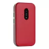 Feature phone Doro Leva E22 clamshell, 2.8 inch (7.11 cm) display, Single SIM, 0.3 MP camera, 1150 mAh, 127.8 g, Red/White