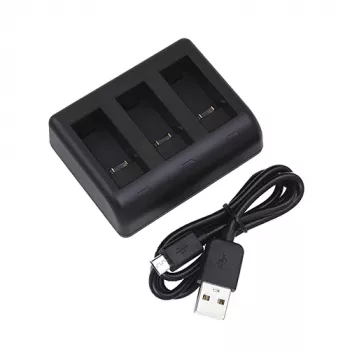 Battery Charger GoPro AHDBT901, Triple