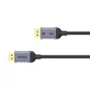 Unitek C1626GY01-1.5M DisplayPort 2.1 cable, 8K@120Hz, 1.5 m, Black/Grey