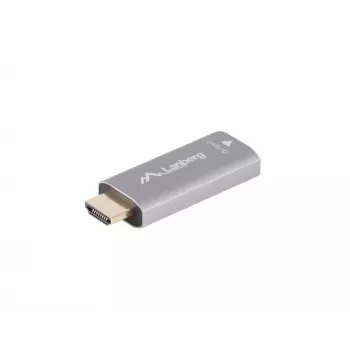 Video cable adapter Lanberg AD-HD-DP-01 HDMI Type A DisplayPort Silver