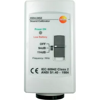 Testo 0554 0452 Sound Level Meter Digital 0 - 114 dB (0554 0452)