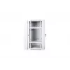 19 15U wall-mounted network rack cabinet 600x600, glass door, grey, split design, assembled, 60kg