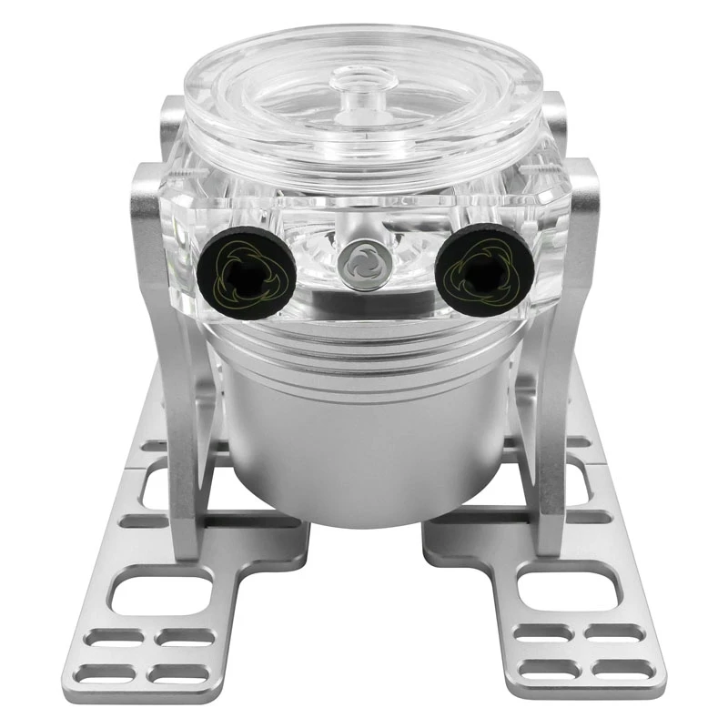 Singularity Computers Protium Vertical Mount for pumps and reservoirs - silver
