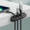 Vention 5-port cable organiser, 2 pcs, black