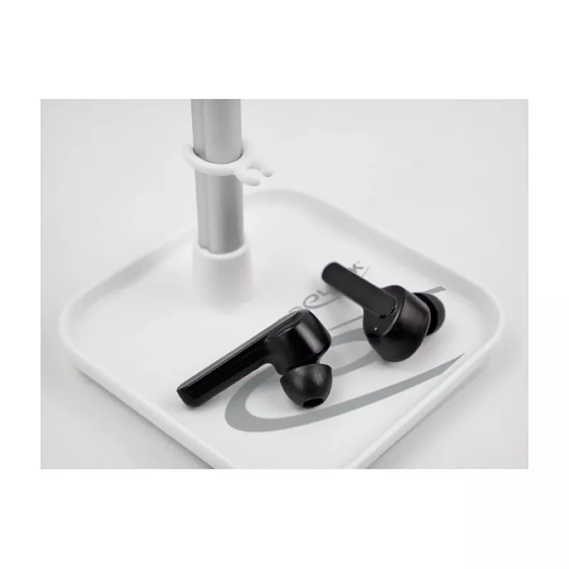 DeLOCK Smartphone and Tablet Telescopic Stand with Storage Silver White