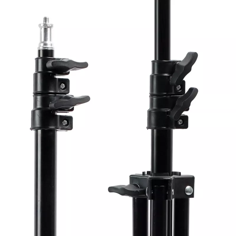 Tripod MACLEAN MC-163 lightweight adjustable-height tripod for cameras and smartphones, compact foldable design