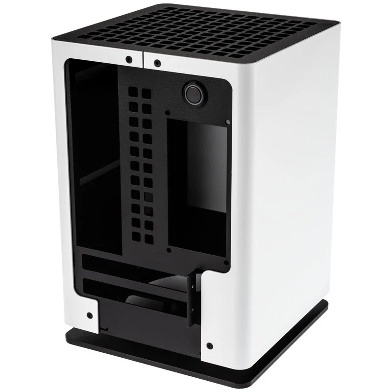 HGC Osmi 3.1 Aluminum Mini-ITX Case - white