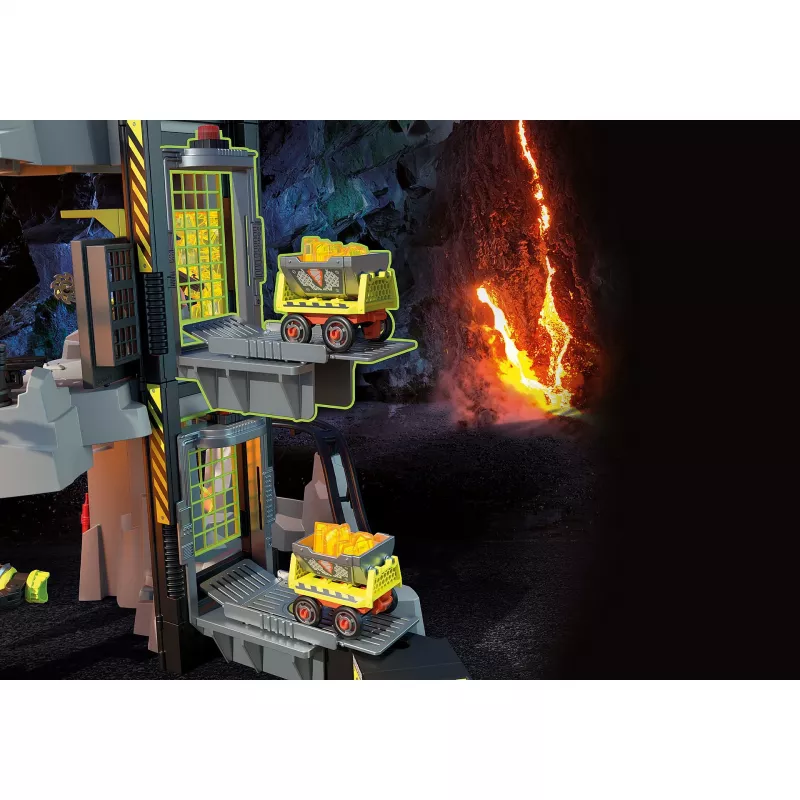 Playmobil - #70925 Dino Rise Dino Mine 386 Piece Building Set - Multi-Color