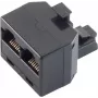 Wire connector ShiverPeaks BS71230-8 3xRJ-45 Black