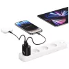USB charger usams USA001629 25W 1×USB-C + 1×USB-A fast charging