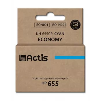 Actis KH-655CR ink (replacement for HP 655 CZ110AE; Standard; 12 ml; cyan)