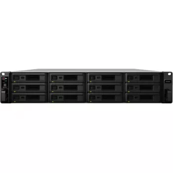 Synology SA3200D NAS Server, 12 Bays, Rack-Mountable, RAID 0/1/5/6/10/JBOD/RAID F1, 16GB RAM, GbE/10GbE, iSCSI, 2U (SA3200D)
