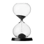 Hourglass Rituali Domestici Scorrendo U30793105B78 black 13.5 x 23 cm sand timer