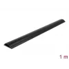 Cable Duct DeLOCK 50 x 12 mm self-adhesive black 1 m