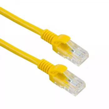 Network Cable SBOX CABLE UTP CAT5e RJ-45 1 m Yellow