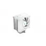 Air cooler DeepCool AK500S Digital SE — 5 heat pipes, 120 mm FDB fan, PWM, multi-LED, white, supports Intel LGA1150 and AMD sockets