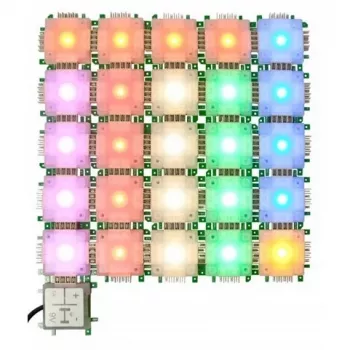 Light Set ALLNET BrickRknowledge 7 Color Light Set Blue Green Orange Red Warm White Yellow