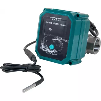 Smart water valve Shelly PbS FrankEver DN25 WLAN Bluetooth for remote control and automation