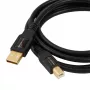 USB A to B cable Captiva 80293, 3 m, black