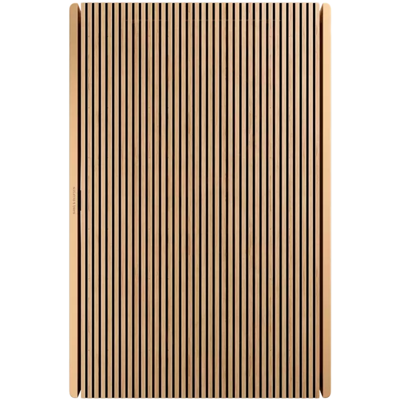 Beosound Level Speaker Gold Tone Alu (Cover Light Oak)