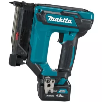 Battery-pin nailer PT354DSMJ, 10,8Volt, Electric Stapler Blue/black, 2x Lithium-Ion-Battery 4,0Ah, in MAKPAC size 2