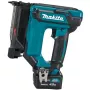 Battery-pin nailer PT354DSMJ, 10,8Volt, Electric Stapler Blue/black, 2x Lithium-Ion-Battery 4,0Ah, in MAKPAC size 2