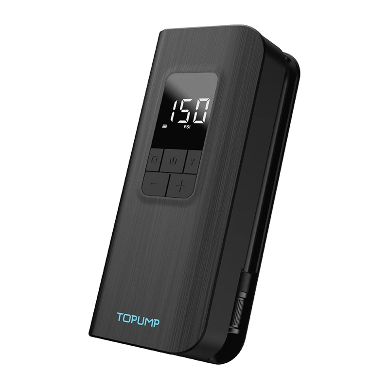 Portable electric pump Cycplus A12 — cordless inflator for bikes, scooters and sports equipment