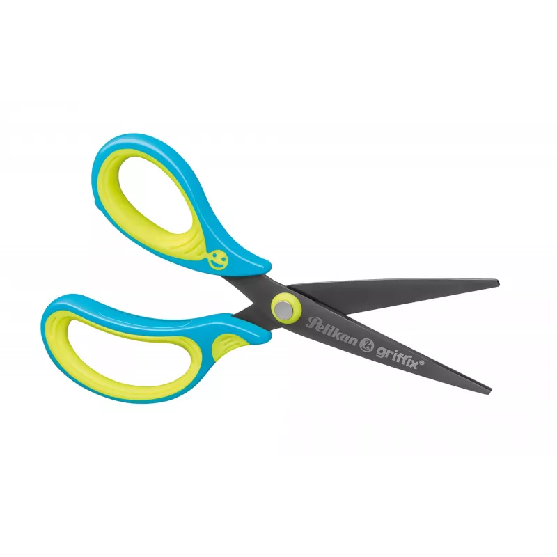 Scissors Pelikan 810296 Straight cut Blue Lime