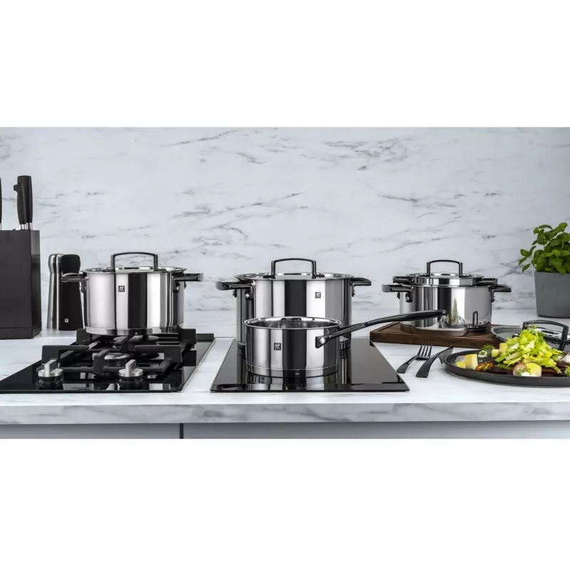 Zwilling BELLASERA cookware set 5-piece, 18/10 Stainless Steel (71160-005-0)